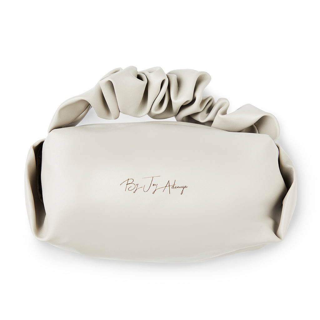 The Scrunchie Bag (Light gray) - ByJoyadenuga
