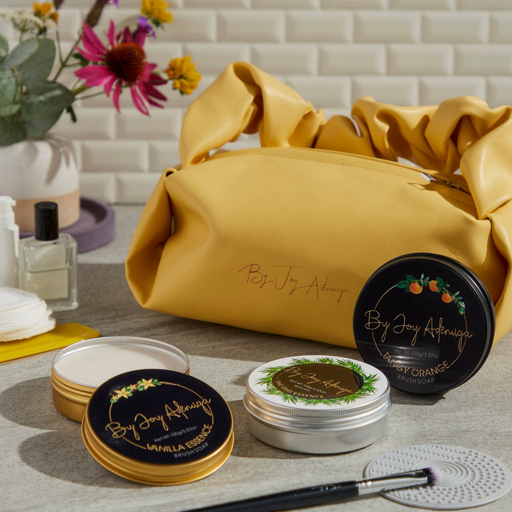 Luxury Vegan Solid Makeup Brush Soap set ByJoyAdenuga