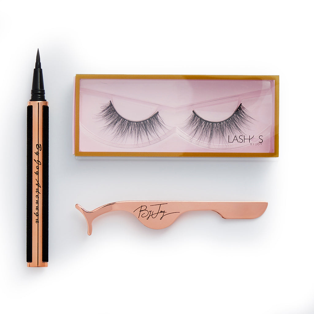 By Joy Adenuga baby's breath Cruelty free strip eyelashes