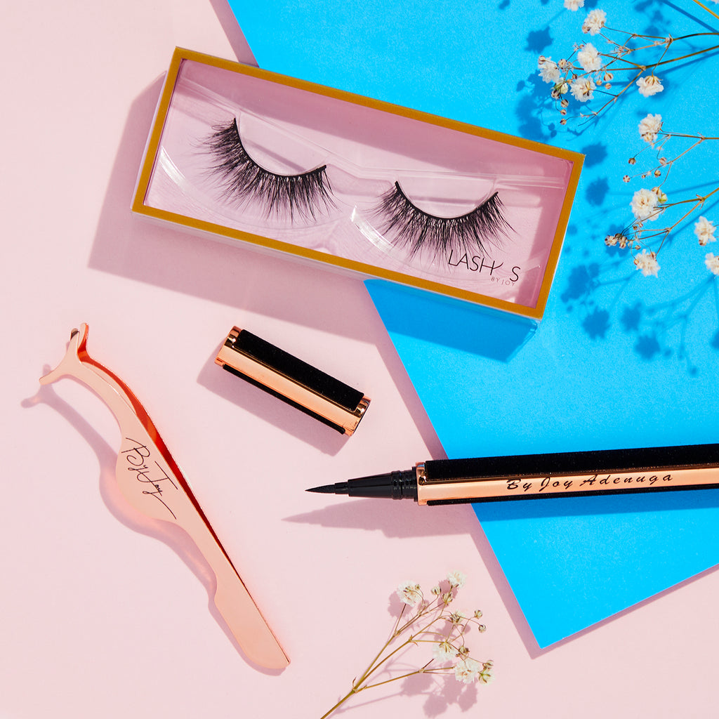 By Joy Adenuga baby's breath Cruelty free strip eyelashes