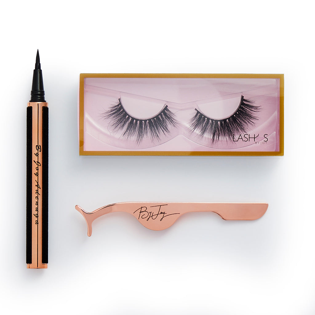 By Joy Adenuga Calla lily Cruelty free strip eyelashes