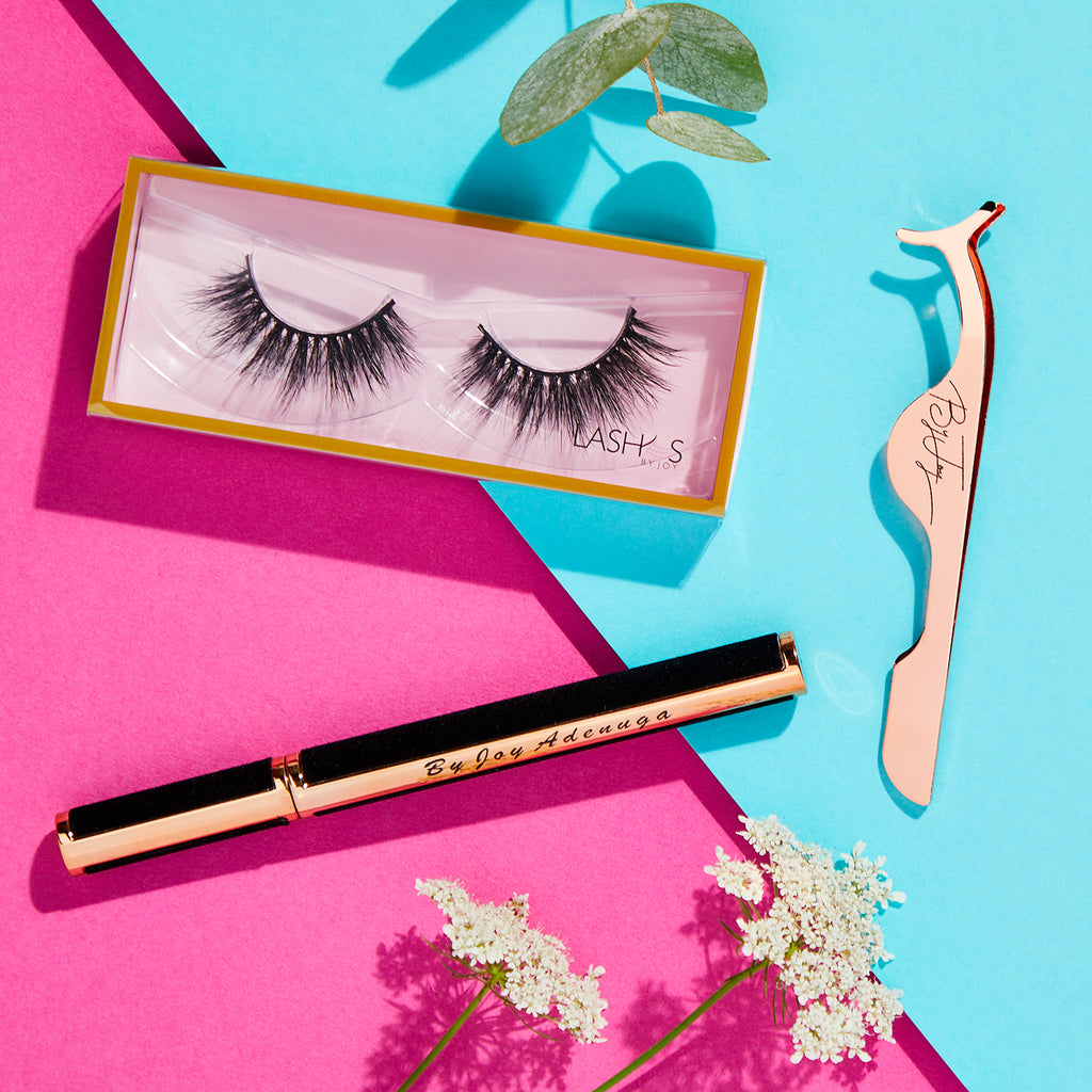 By Joy Adenuga Calla lily Cruelty free strip eyelashes