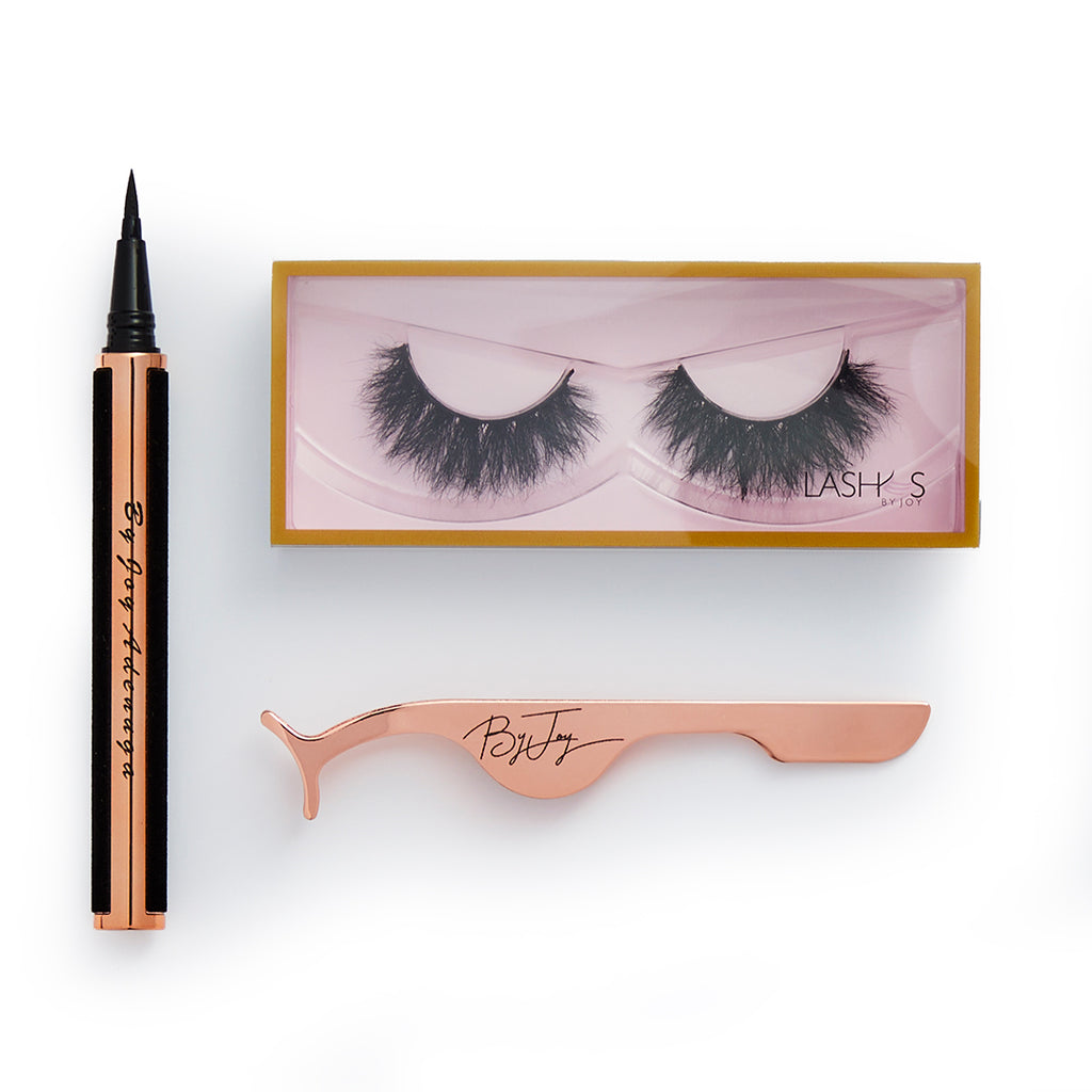 By Joy Adenuga Hydragea Cruelty free strip eyelashes