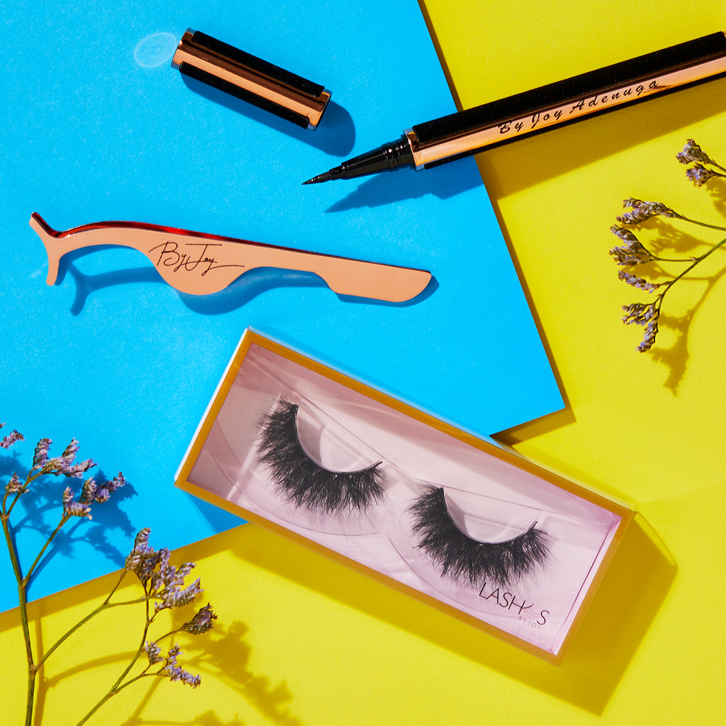 By Joy Adenuga Hydragea Cruelty free strip eyelashes